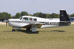 N6413Q @ KOSH - Mooney M20F - by Mark Pasqualino