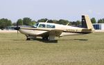 N231LT @ KOSH - Mooney M20K - by Mark Pasqualino