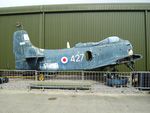 WV106 @ EGDY - Royal Navy 1950 Douglas Skyraider AEW1 WV106 Yeovilton - by PhilR