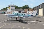 M-YTAF @ EGTF - M-YTAF 1997 Beech B36TC Bonanza Fairoaks - by PhilR