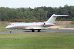 9H-VJQ @ EGLF - 9H-VJQ 2015 Bombardier Global 6000 Farnborough 30.04.19 (1) - by PhilR