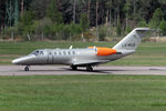 LX-WEB @ EGLF - LX-WEB 2007 Cessna 525B CitationJet CJ3 Farnborough - by PhilR