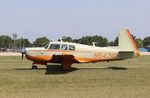 N6471Q @ KOSH - Mooney M20F - by Mark Pasqualino