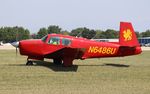 N6486U @ KOSH - Mooney M20C - by Mark Pasqualino