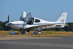N866C @ EGTF - Cirrus SR22 at Fairoaks. - by moxy