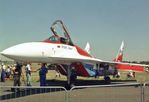 156 @ EGLF - Russian Air Force Mig 29M (OVT) 151 FIA - by PhilR