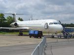 G-MABH @ EGLF - Platinum Jet Air 1989 Fokker F100 G-MABH FIA - by PhilR