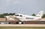 N504AF @ KOSH - Piper PA-28-181 - by Mark Pasqualino