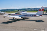 HB-DCE @ LSZG - At Grenchen - by sparrow9