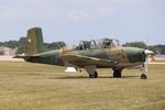 N34BV @ KOSH - Beech T-34A