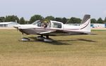 N28390 @ KOSH - Grumman American AA-5B