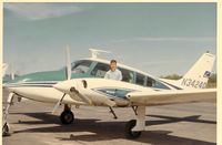 N3424Q @ KHFD - A teenager in love with airplanes, summer 1967, Hartford, CT. - by Rob Leeds