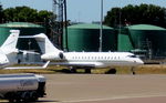 N905JG @ EGGW - Parked at the executive jet terminal at Luton Airport - by Chris Holtby