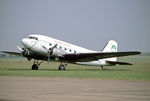 G-AKNB @ EGSU - G-AKNB 1942 Douglas C-47A Dakota lV Aces High IWM Duxford - by PhilR