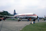 G-ALWF - G-ALWF 1950 Vickers V603 Viscount Cambrian Airways Duxford c1979 - by PhilR