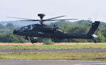 ZM710 @ EGFH - Visiting Army Air Corps helicopter (call sign UGLY1) - by Roger Winser
