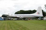 G-BDUP @ EGBP - XM496 (G-BDUP) 1960 Bristol 175 Britannia C1 RAF Kemble - by PhilR