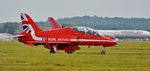 XX219 @ EGHH - Taxiing out to display - by John Coates