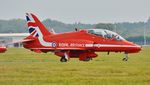 XX278 @ EGHH - Taxiing out to display - by John Coates