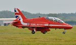 XX310 @ EGHH - Taxiing out to display - by John Coates