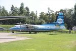 PH-FHF @ EHLE - PH-FHF 1958 Fokker F-27-100 'NLM' Aviodrome Lelystad - by PhilR