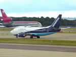 OY-APK @ LGW - Maersk Air Boeing 737-500 OY-APK LGW - by PhilR