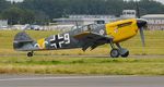 G-AWHH @ EGHH - Taxiing to display - by John Coates