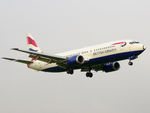 G-DOCX @ EGCC - British Airways 1993 Boeing 737-400 G-DOCX MAN - by PhilR
