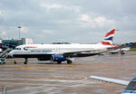 G-EUUD @ EGCC - G-EUUD 2002 Airbus A320-200 British Airways MAN - by PhilR