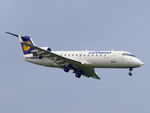 D-ACLW @ EGCC - Lufthansa 1996 Canadair CRJ-200LR D-ACLW MAN - by PhilR