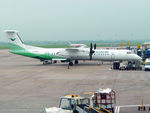 LN-WDC @ EGCC - Wideroe 2002 DHC Dash 8-400 LN-WDC MAN - by PhilR