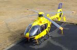 D-HSAN @ EDKB - Eurocopter EC135P2 EMS-helicopter of ADAC Luftrettung at Bonn-Hangelar airfield during the Grumman Fly-in 2022 - by Ingo Warnecke