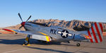 N351MX @ KLSV - P-51 Warbird - by Topgunphotography