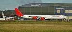 9H-EAL @ EGHH - Being pushed back to parking - by John Coates