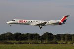 F-GRGK @ LFRB - Embraer EMB-145EU, On final rwy 25L, Brest-Bretagne airport (LFRB-BES) - by Yves-Q
