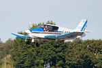 F-GTZH @ LFRB - Robin DR-400-120 Petit Prince, On final Rwy 25L, Brest-Bretagne Airport (LFRB-BES) - by Yves-Q