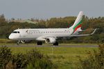 LZ-VAR @ LFRB - Embraer 190AR, Ready to take off rwy 25L, Brest-Guipavas Airport (LFRB-BES) - by Yves-Q