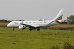 LZ-VAR @ LFRB - Embraer 190AR, Take off run rwy 25L, Brest-Guipavas Airport (LFRB-BES) - by Yves-Q