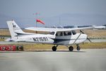 N21591 @ KSQL - San Carlos Airport in California 2022. - by Clayton Eddy