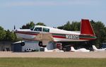 N5832Q @ KOSH - Mooney M20C - by Mark Pasqualino