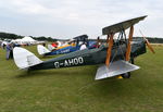 G-AHOO @ EGHP - De Havilland DH-82A Tiger Moth at Popham. Ex EM967 - by moxy