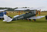 G-AHOO @ EGHP - De Havilland DH-82A Tiger Moth at Popham. Ex EM967