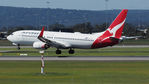 VH-VXF @ YPPH - Boeing 737-838 cn 296553-1096. Qantas VH-VXF name Sunshine Coast rwy 03 YPPH 20 August 82022 - by kurtfinger