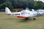 G-SDFM @ EGHP - G-SDFM 2002 Aerotechnik EV-97 Eurostar LAA Rally Popham - by PhilR