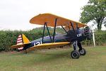 N74677 @ EGHP - N74677 1943 Boeing Stearman PT-17 Kaydet LAA Rally Popham - by PhilR