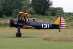 N74677 @ EGHP - N74677 1943 Boeing Stearman PT-17 Kaydet LAA Rally Popham - by PhilR