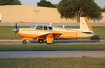 N9550M @ KOSH - Mooney M20F - by Mark Pasqualino