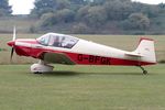 G-BFGK @ EGHP - G-BFGK 1957 SAN Jodel D117 LAA Rally Popham - by PhilR