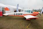 G-EGHW @ EGHP - G-EGHW 1971 Bolkow Bö 209 Monsun LAA Rally Popham - by PhilR