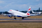 G-LCYN @ EGSH - Landing at Norwich. - by Graham Reeve